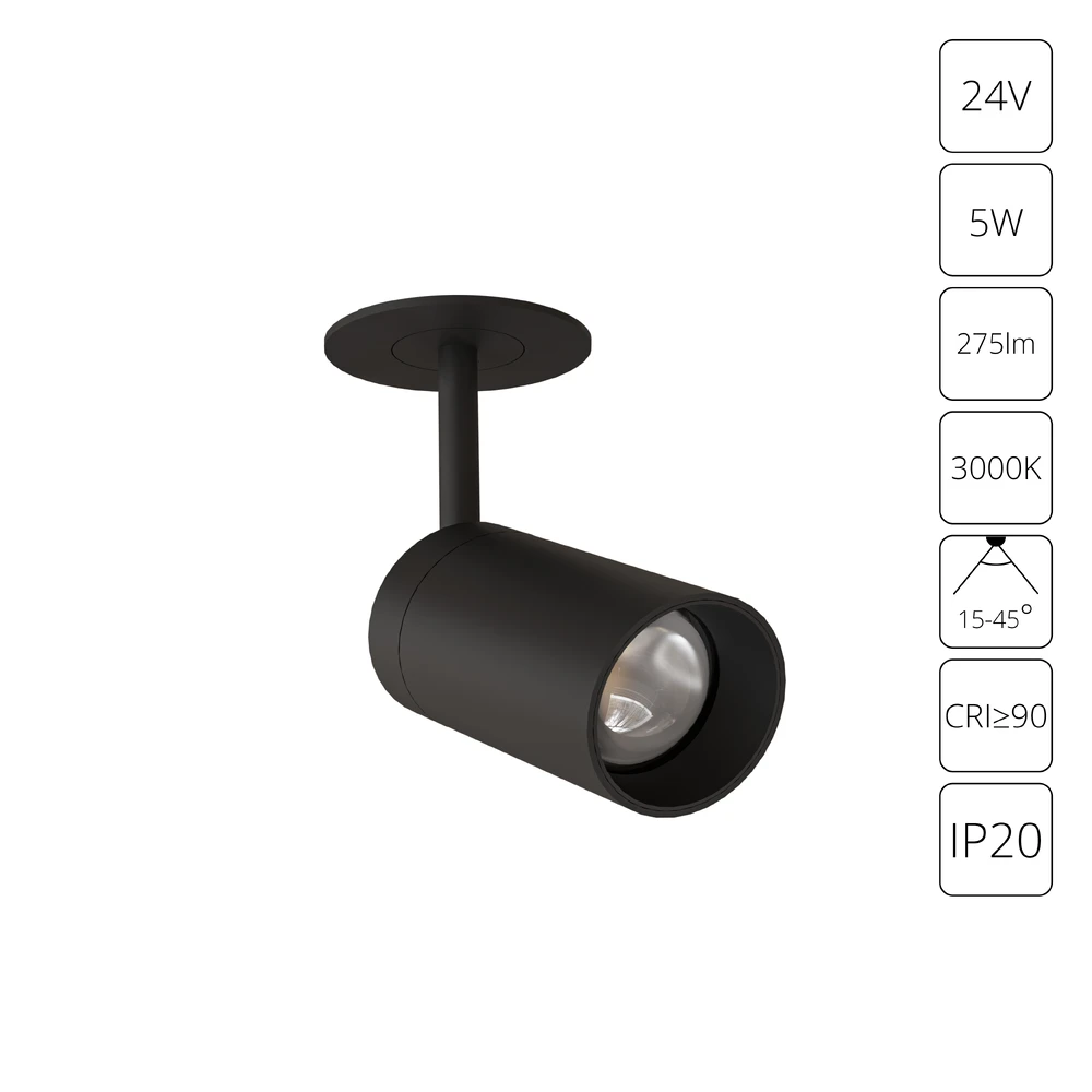 Подсветка для ювелирных изделий Arte Lamp PRESTO A6387PL-1BK — фото 1