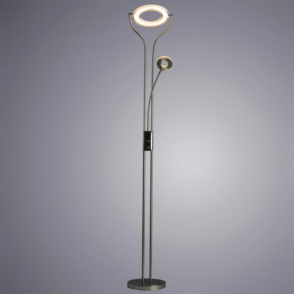 Торшер Arte Lamp DUETTO LED A5904PN-2SS — фото 2