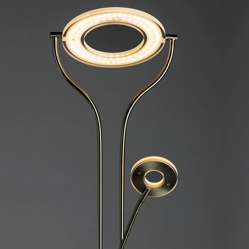 Торшер Arte Lamp DUETTO LED A5904PN-2SS — фото 3