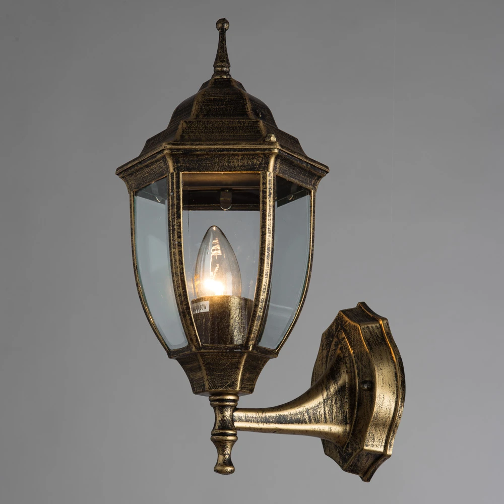 Уличный настенный светильник Arte Lamp PEGASUS A3151AL-1BN — фото 2