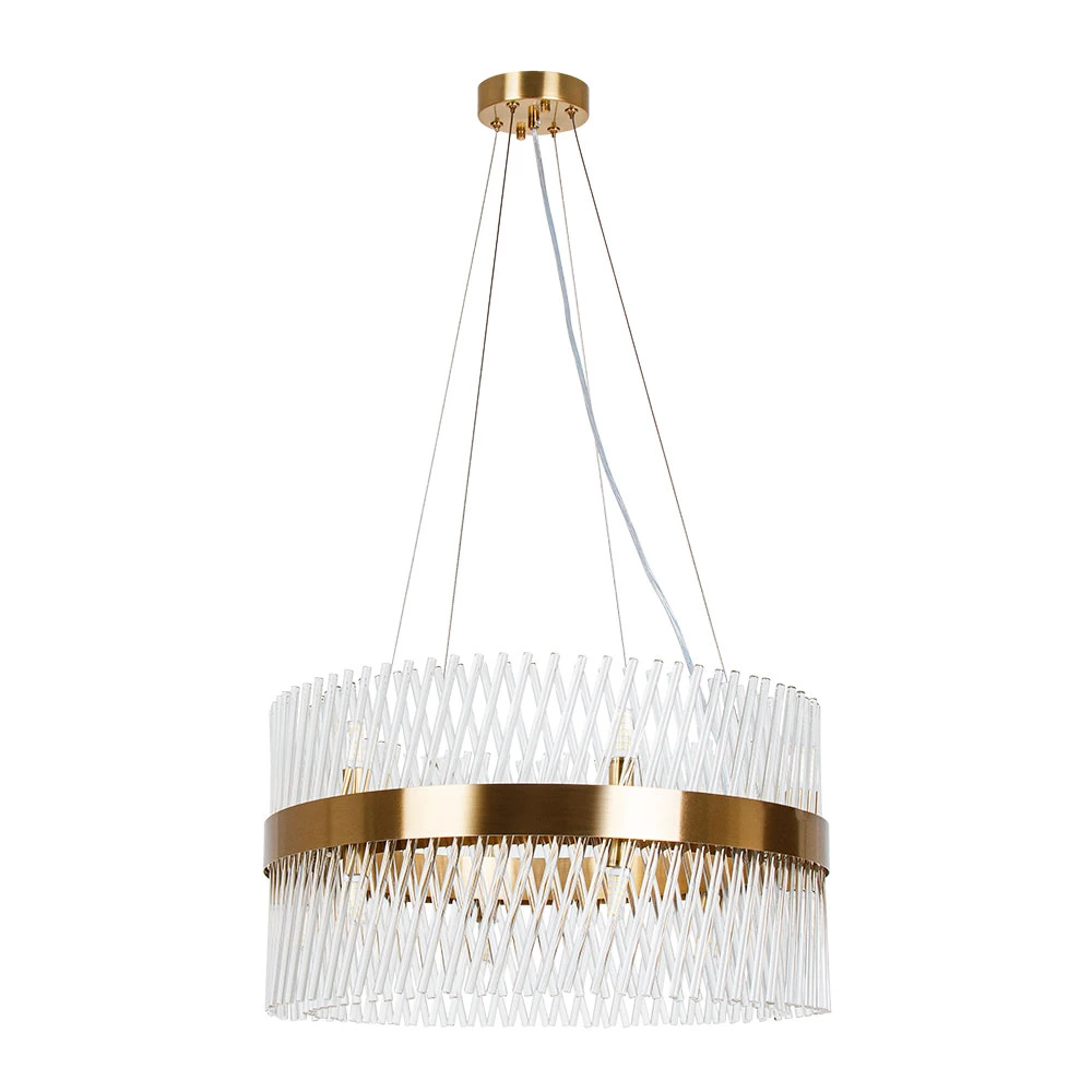 Подвесная люстра Arte Lamp ACAPULCO A1073LM-12PB — фото 1