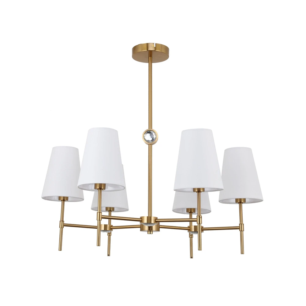Люстра на штанге Arte lamp DANIELLA A4104LM-6PB — фото 1