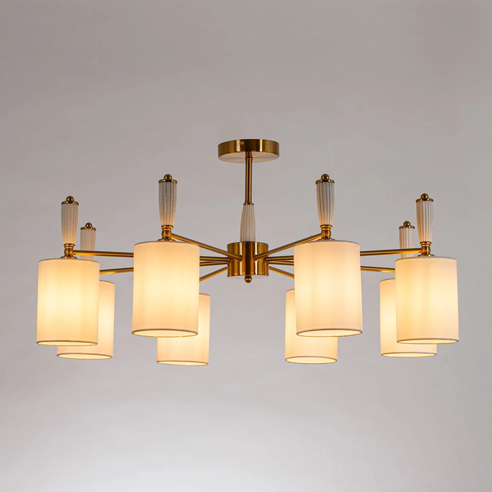 Люстра на штанге Arte Lamp WAVERLEY A4102PL-8PB — фото 2