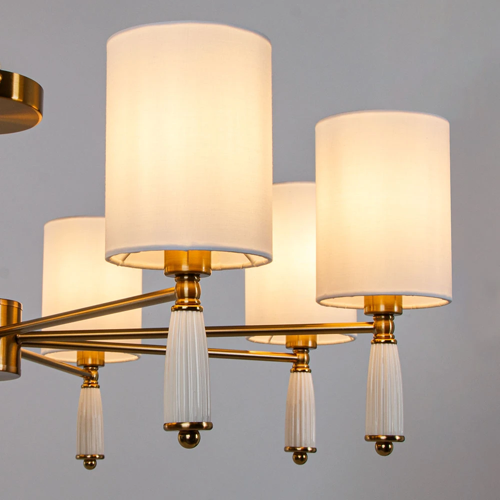 Люстра на штанге Arte Lamp WAVERLEY A4102PL-8PB — фото 3