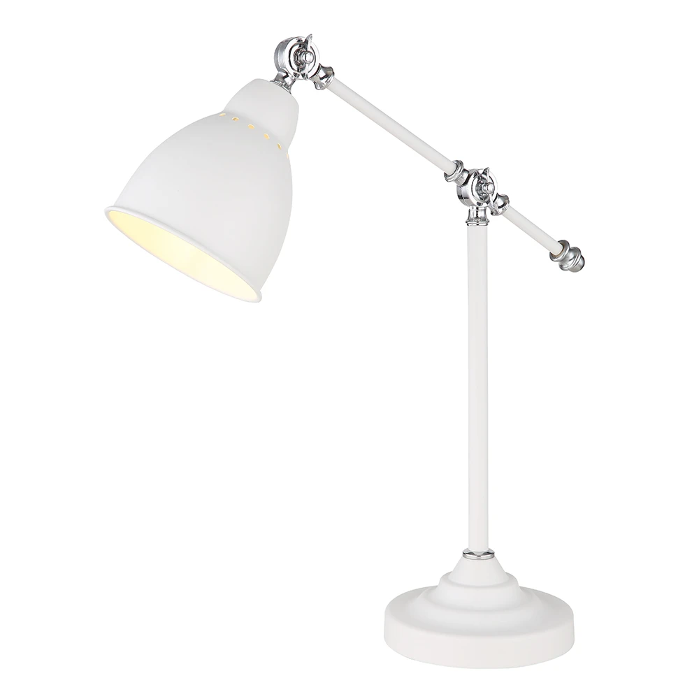 Офисная настольная лампа Arte Lamp BRACCIO A2054LT-1WH — фото 1