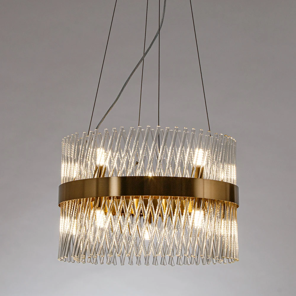 Подвесная люстра Arte Lamp ACAPULCO A1073LM-10PB — фото 2