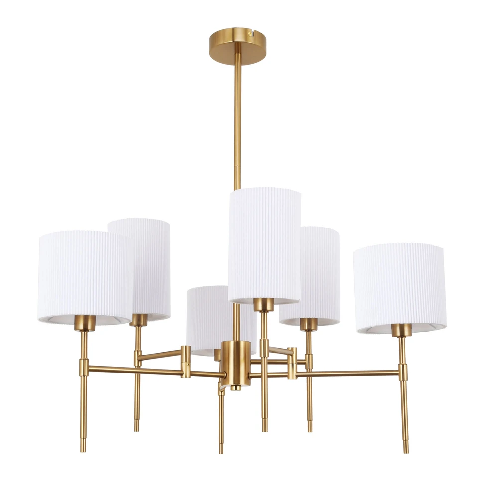 Люстра на штанге Arte lamp DEBORA A4108LM-6PB — фото 1