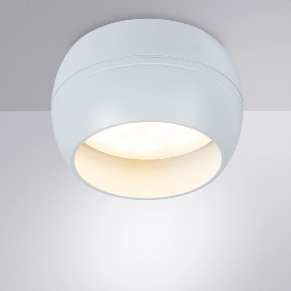 Точечный накладной светильник Arte Lamp GAMBO A5551PL-1WH — фото 2