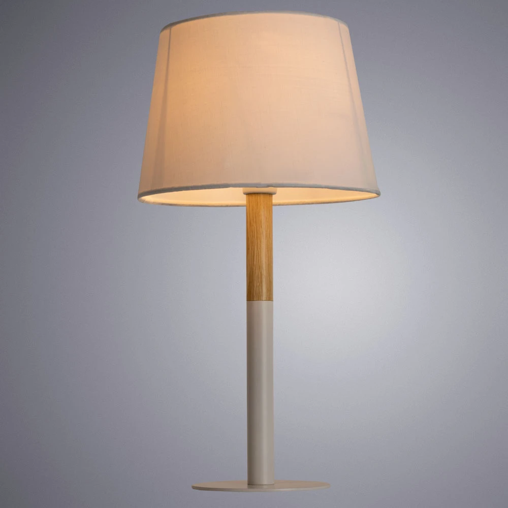 Декоративная настольная лампа Arte Lamp CONNOR A2102LT-1WH — фото 2