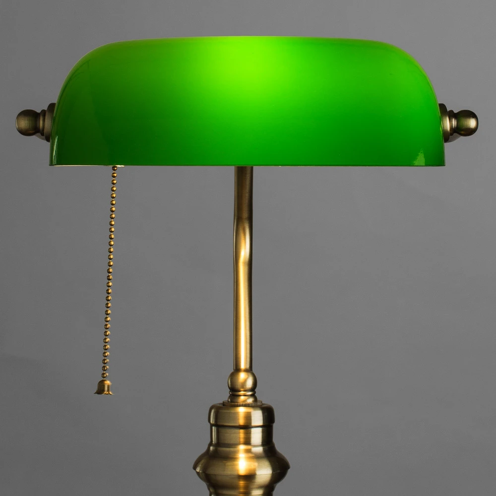 Кабинетная настольная лампа Arte Lamp BANKER A2492LT-1AB — фото 3