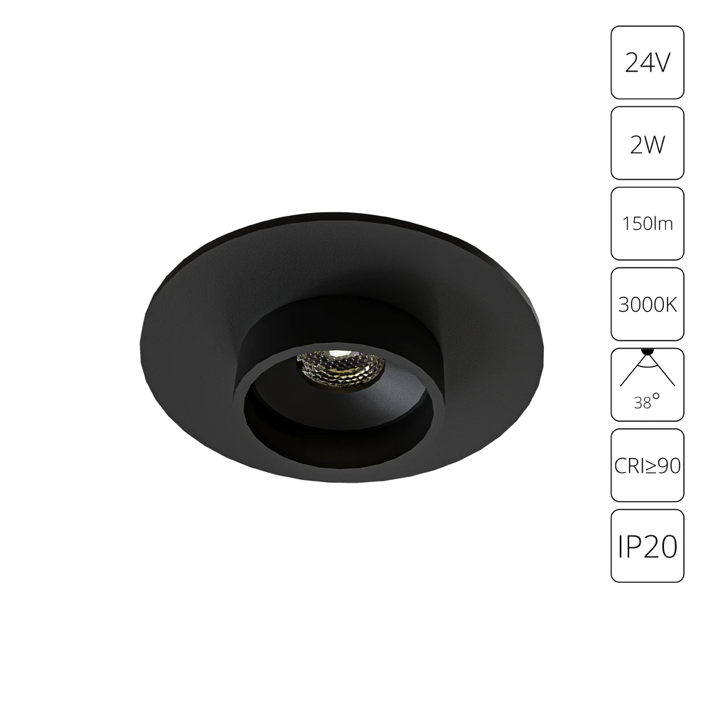 Подсветка для ювелирных изделий Arte Lamp PRESTO A6382PL-1BK — фото 1