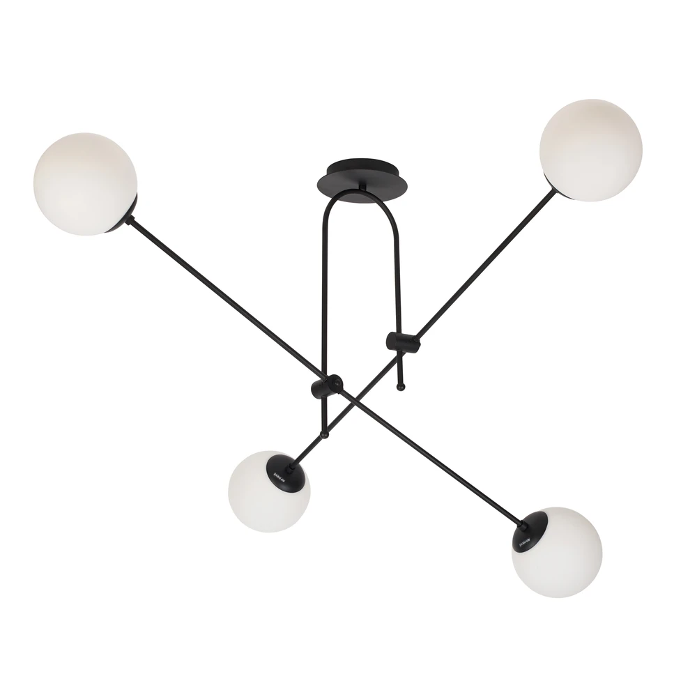 Люстра на штанге Arte Lamp MATTINO A8625PL-4BK — фото 1