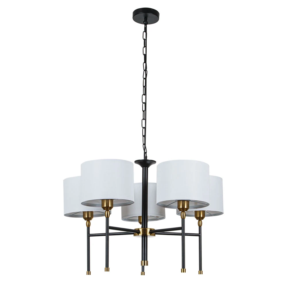 Подвесная люстра Arte Lamp JAMIE A4090LM-5BK — фото 1