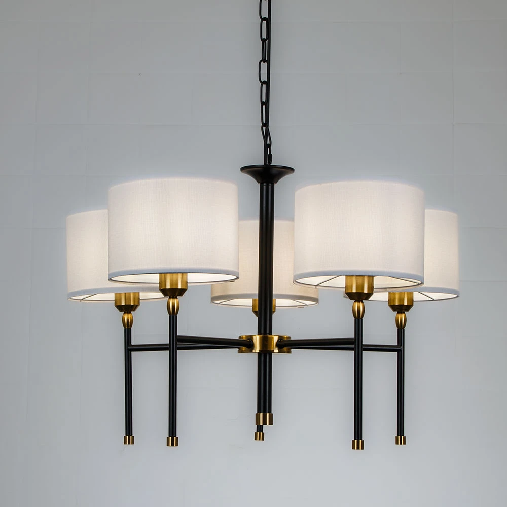 Подвесная люстра Arte Lamp JAMIE A4090LM-5BK — фото 2