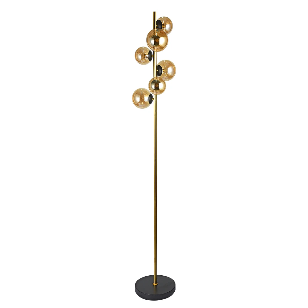 Торшер Arte Lamp GEMINI A2243PN-6PB — фото 1