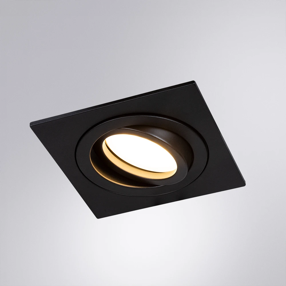 Точечный встраиваемый светильник Arte Lamp TARF A2168PL-1BK — фото 2