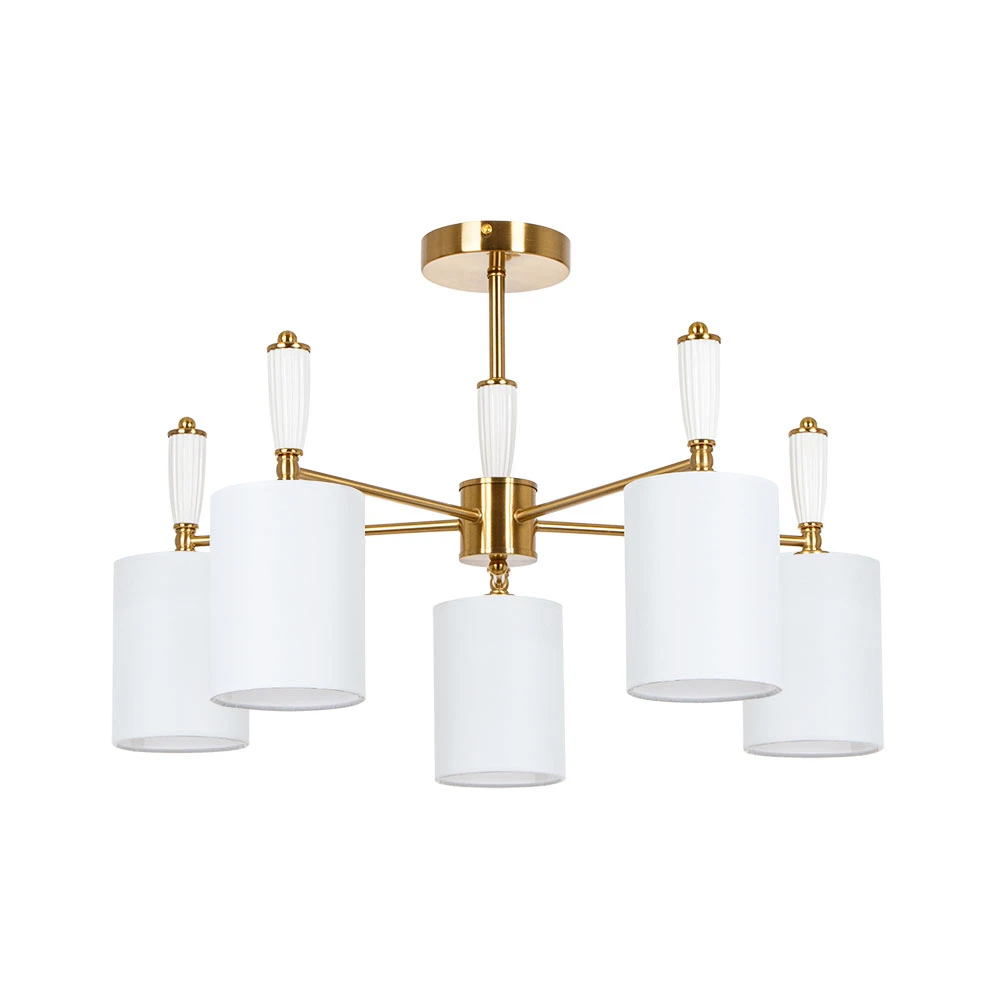 Люстра на штанге Arte Lamp WAVERLEY A4102PL-5PB — фото 1