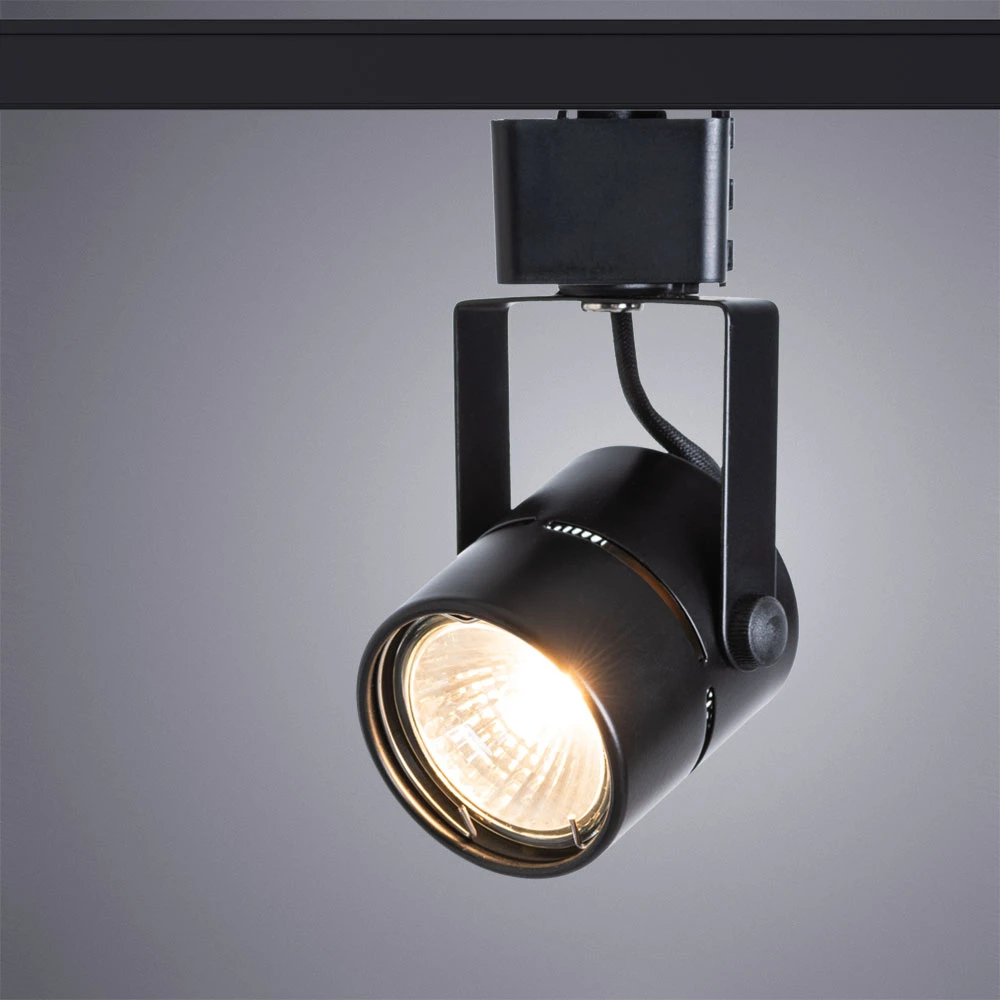 Трековый светильник Arte Lamp MIZAR A1311PL-1BK — фото 2
