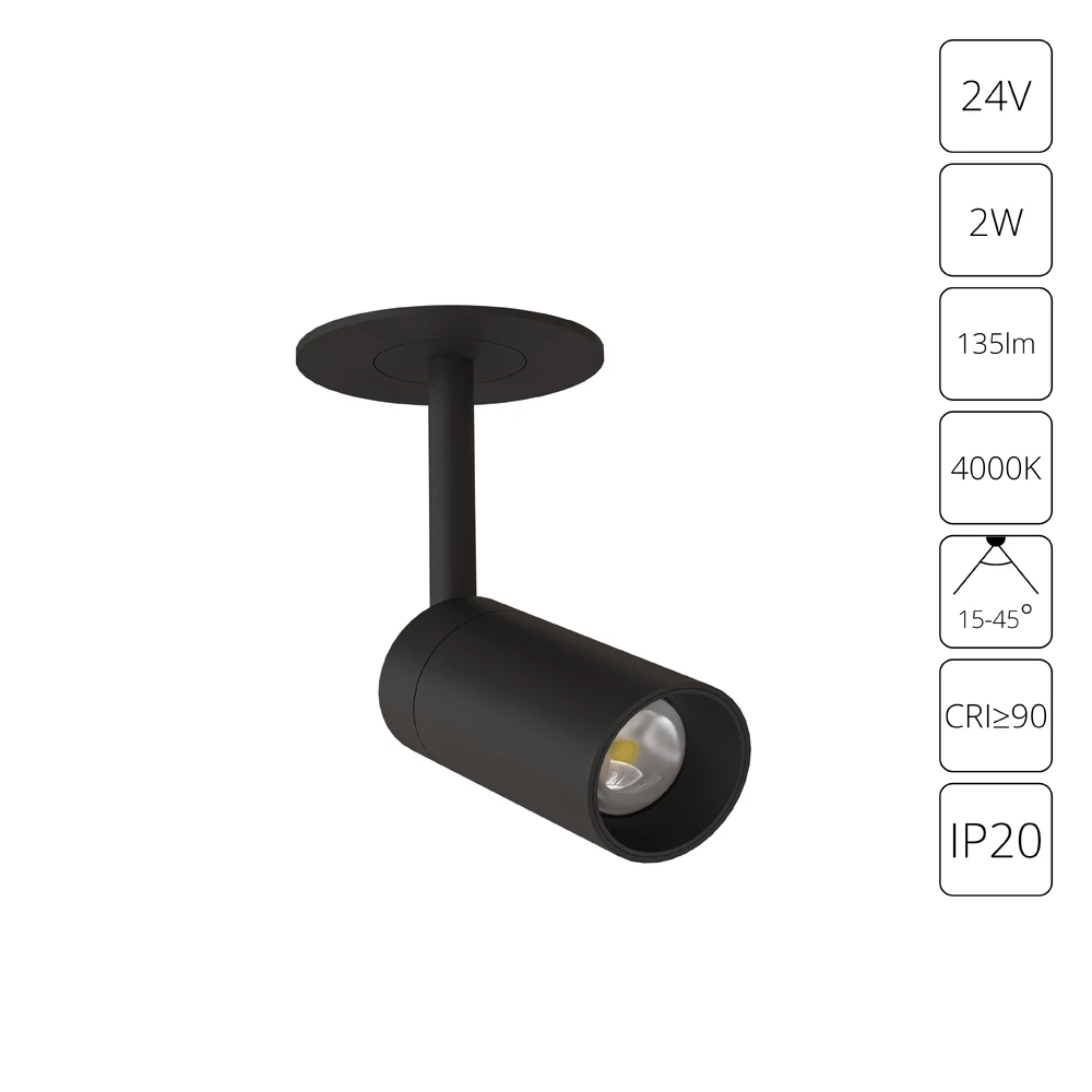 Подсветка для ювелирных изделий Arte Lamp PRESTO A6386PL-1BK — фото 1