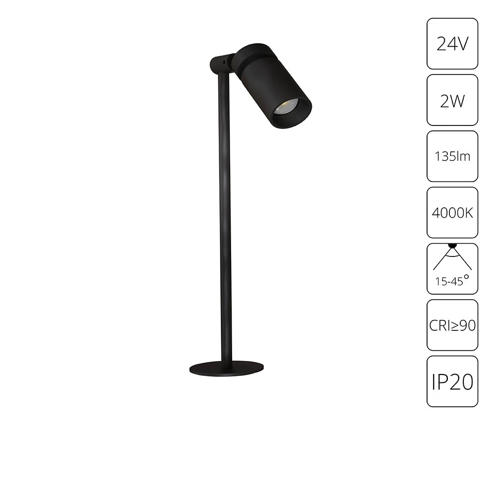 Подсветка для ювелирных изделий Arte Lamp PRESTO A6194LT-1BK — фото 1