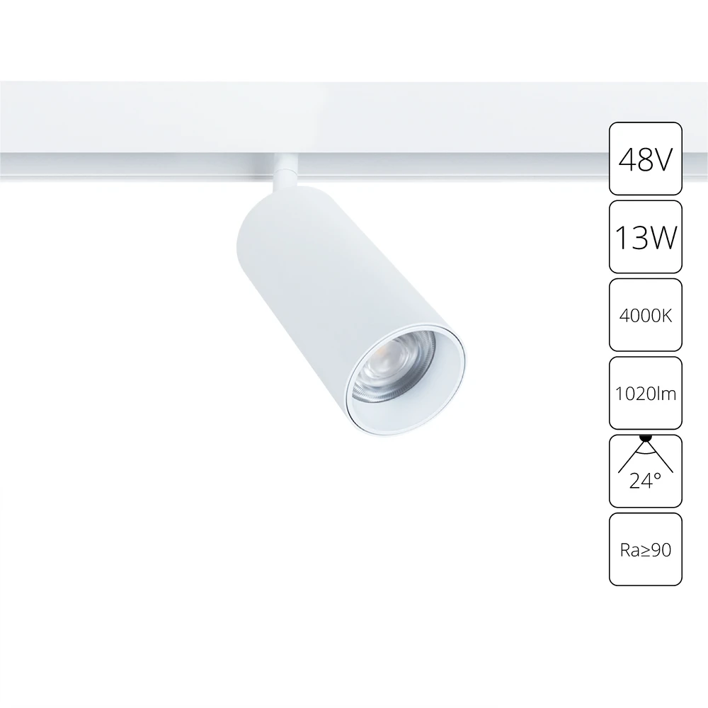 Магнитный трековый светильник Arte Lamp LINEA A4661PL-1WH — фото 1