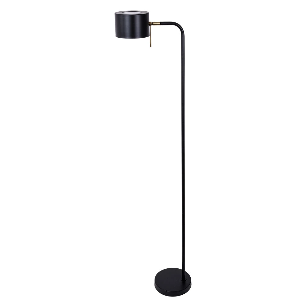 Торшер Arte Lamp SEBASTIAN A7051PN-1BK — фото 1