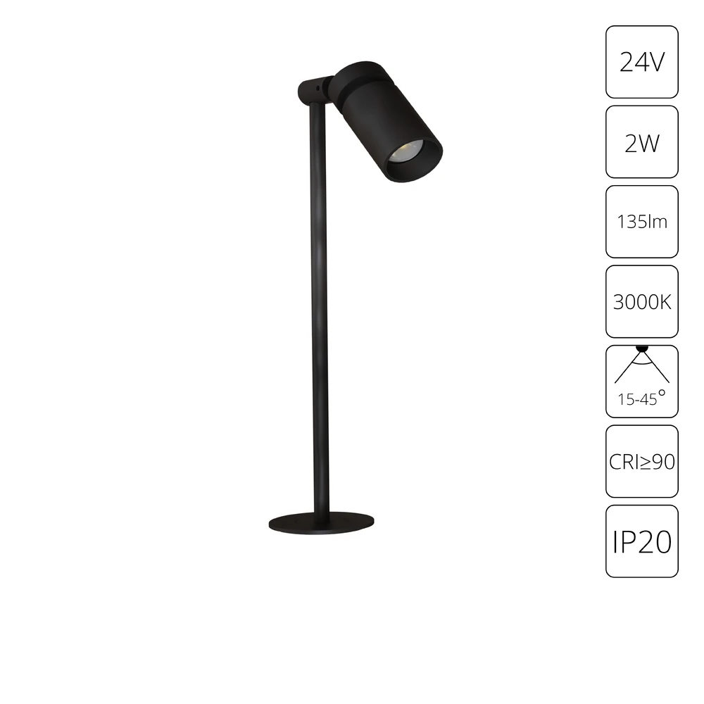 Подсветка для ювелирных изделий Arte Lamp PRESTO A6394LT-1BK — фото 1
