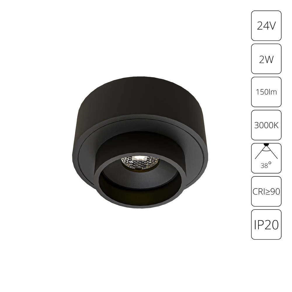 Подсветка для ювелирных изделий Arte Lamp PRESTO A6383PL-1BK — фото 1