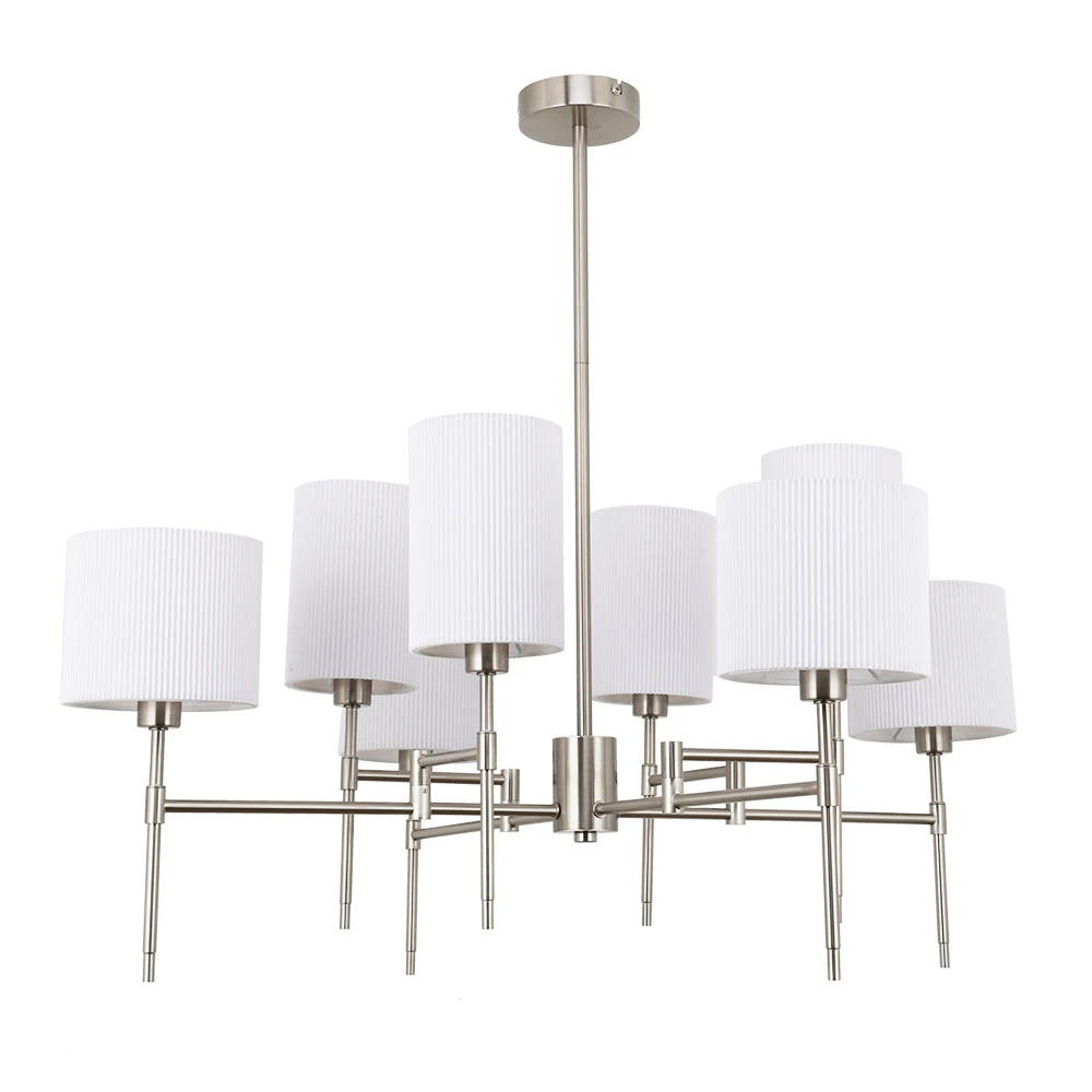 Люстра на штанге Arte lamp DEBORA A4108LM-8SS — фото 1