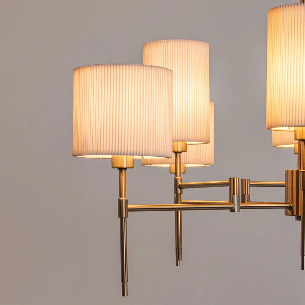 Люстра на штанге Arte lamp DEBORA A4108LM-8SS — фото 3