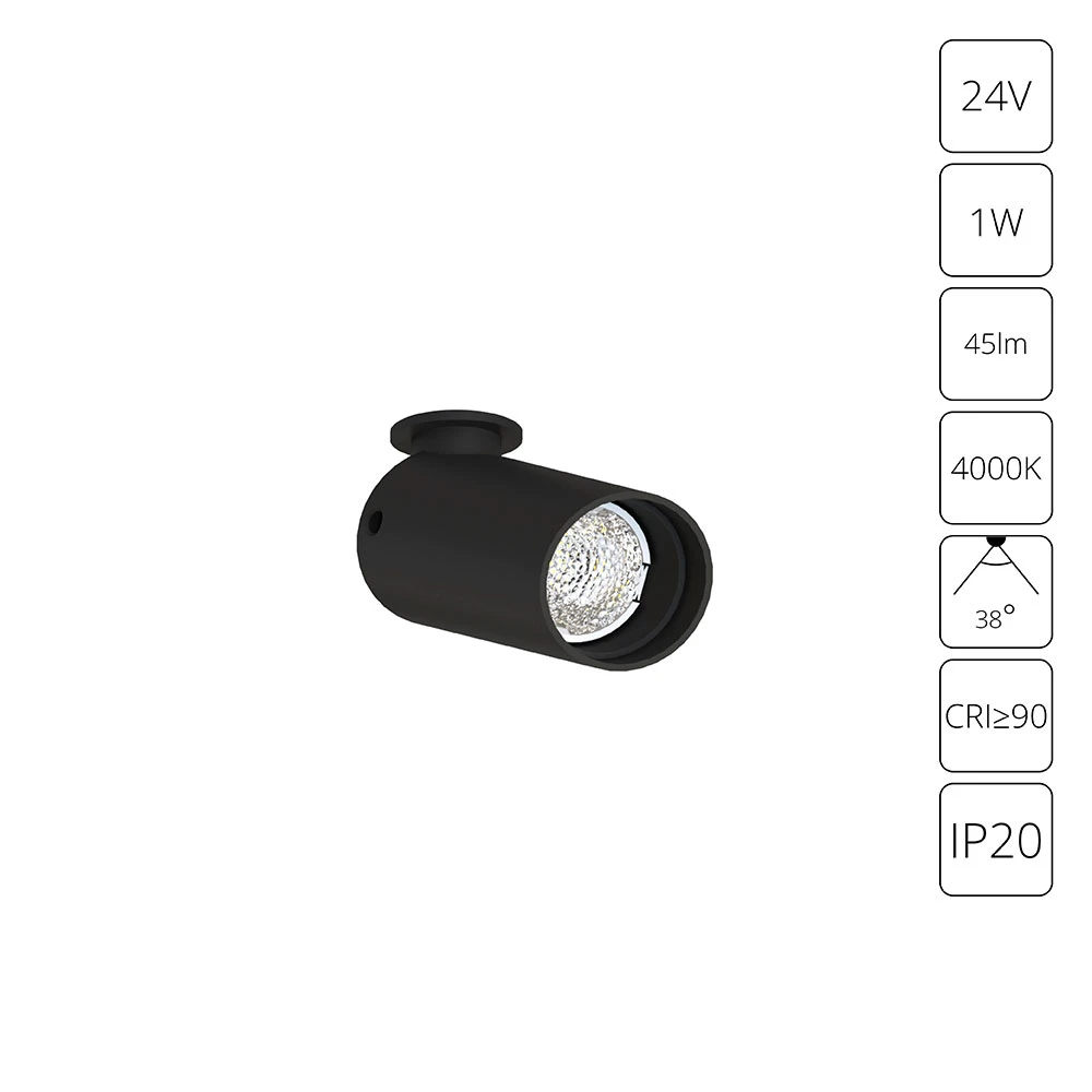 Подсветка для ювелирных изделий Arte Lamp PRESTO A6181PL-1BK — фото 1