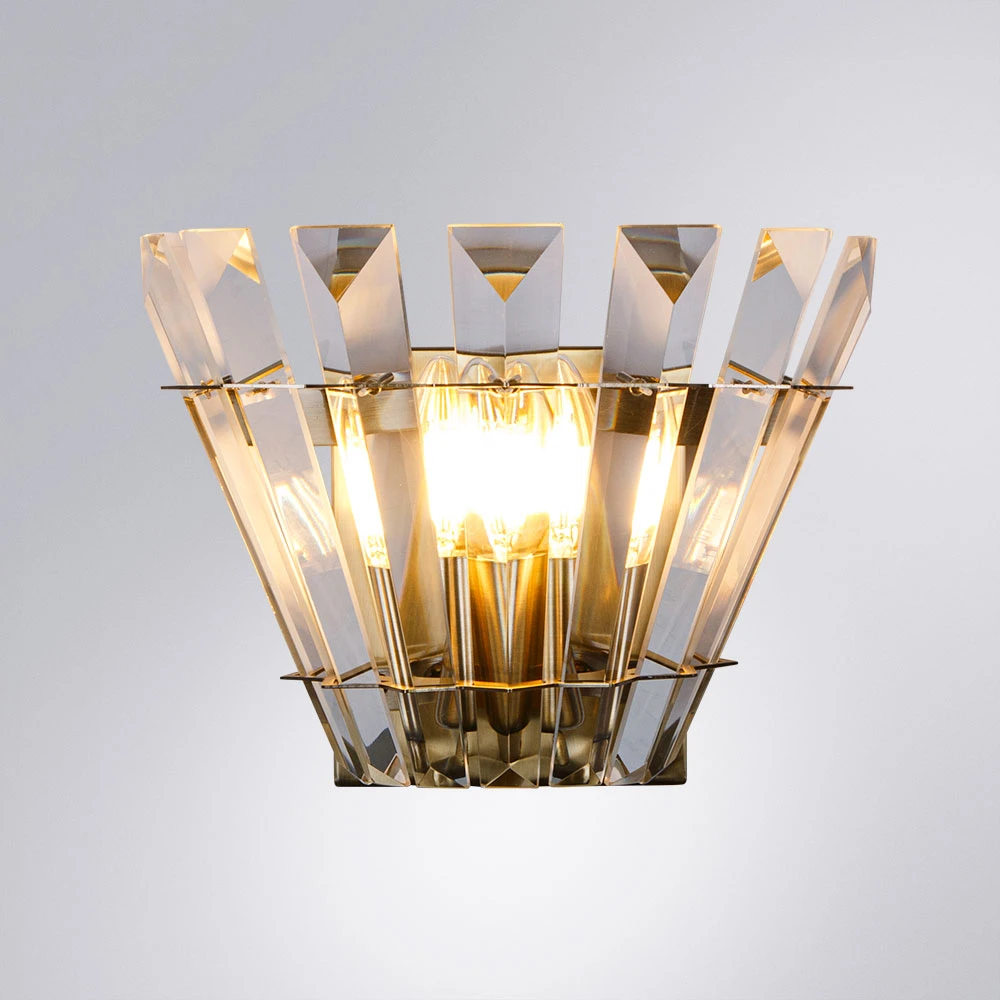 Настенный светильник Arte Lamp FLORIZEL A1072AP-2AB — фото 2