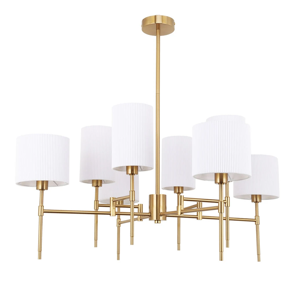 Люстра на штанге Arte lamp DEBORA A4108LM-8PB — фото 1