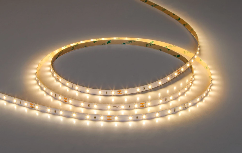 Светодиодная лента 24V 4,8W/m 3000К 5м IP20 Arte Lamp TAPE A2406008-01-3K — фото 3