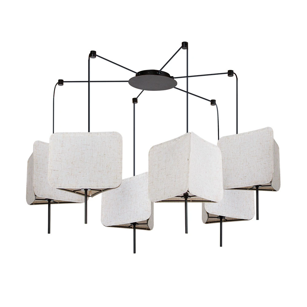 Подвесная люстра Arte Lamp TRIXIE A7084SP-6BK — фото 1