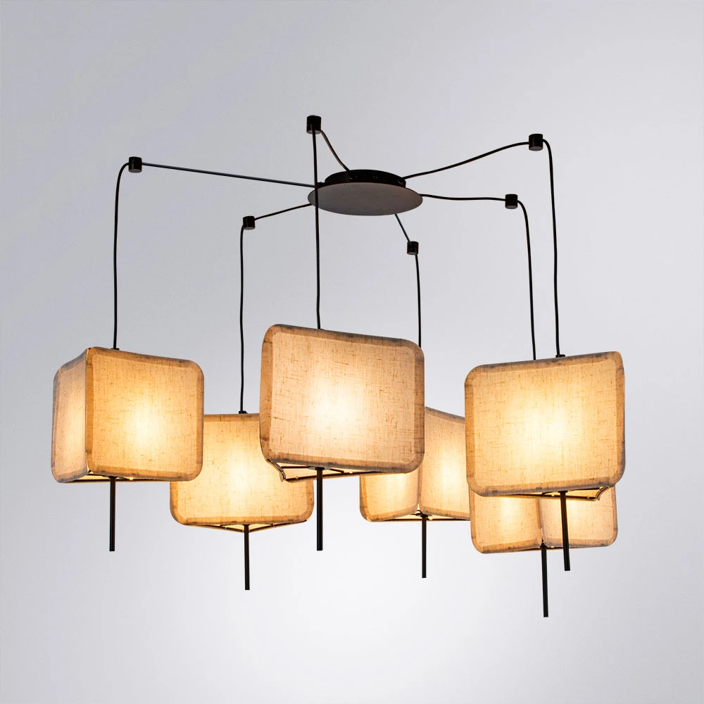 Подвесная люстра Arte Lamp TRIXIE A7084SP-6BK — фото 2