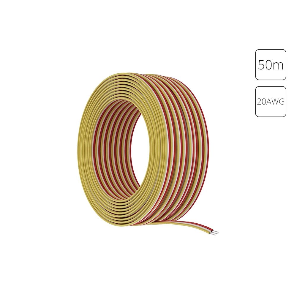 Провод 3-жильный для светодиодной ленты MIX 50м, 20AWG Arte Lamp STRIP-ACCESSORIES A20-3W — фото 1