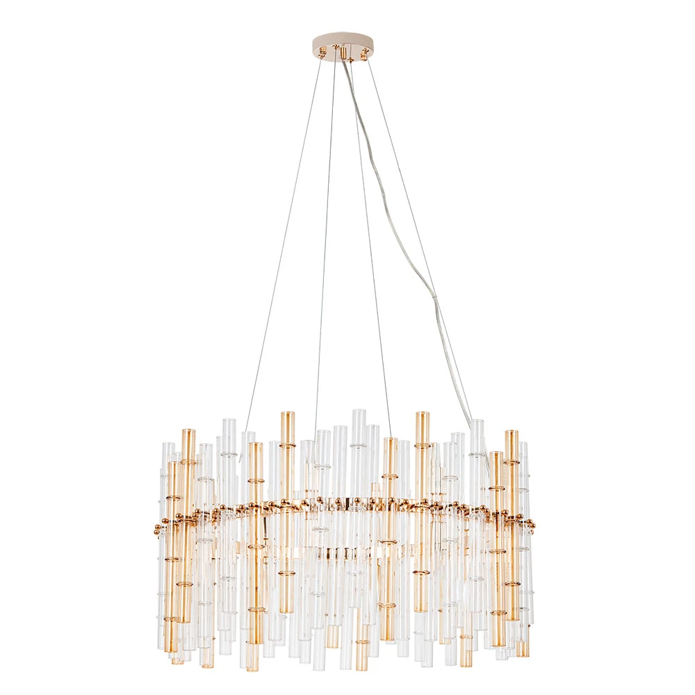 Подвесная люстра Arte Lamp CRYSTALLA A4111LM-16GO — фото 1