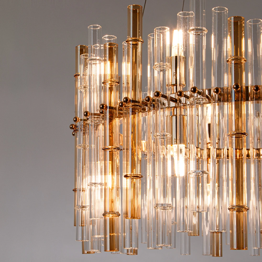 Подвесная люстра Arte Lamp CRYSTALLA A4111LM-16GO — фото 3
