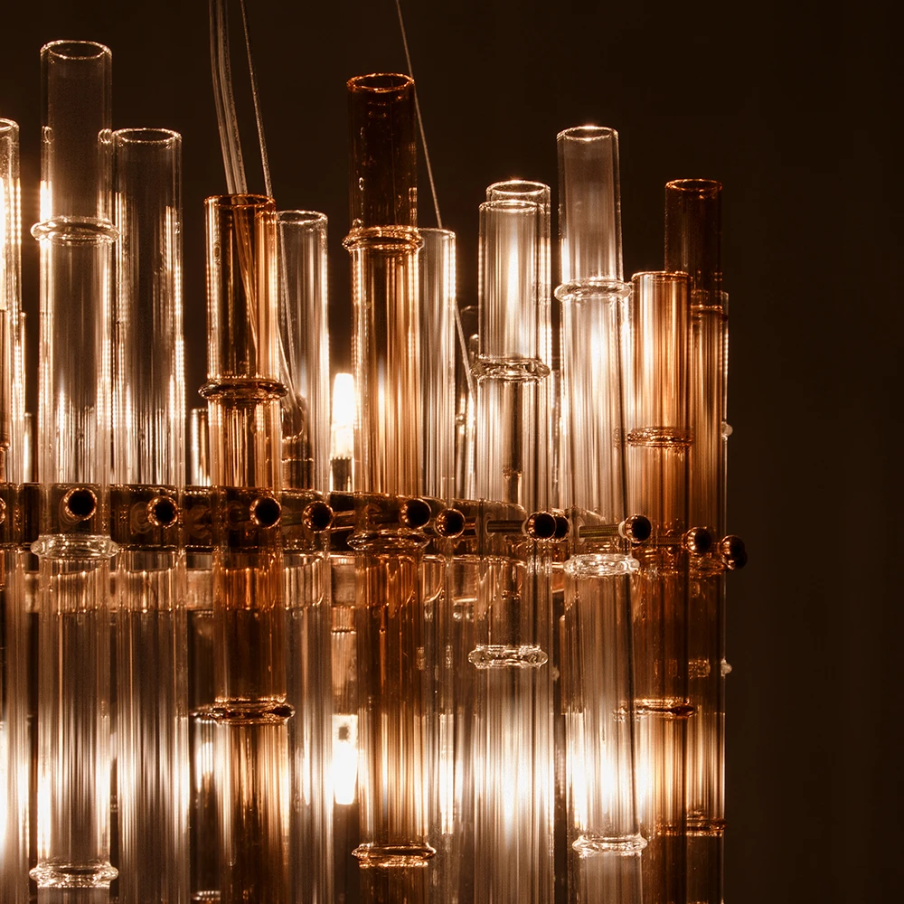 Подвесная люстра Arte Lamp CRYSTALLA A4111LM-16GO — фото 4