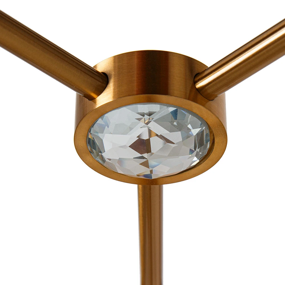 Люстра на штанге Arte lamp DANIELLA A4104LM-8PB — фото 3