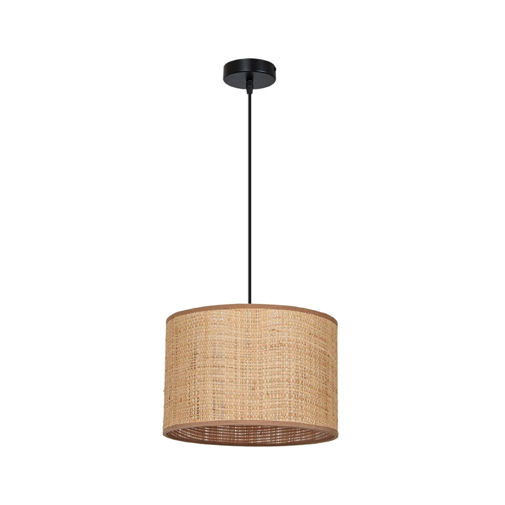 Подвесной светильник Arte Lamp STRAW A7090SP-1BK — фото 1